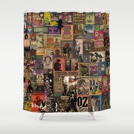 Rock n' Roll Stories II Shower Curtain