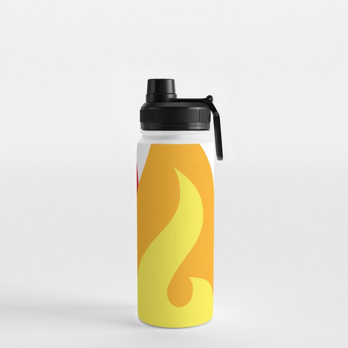 Fire Emoji  Water Bottle