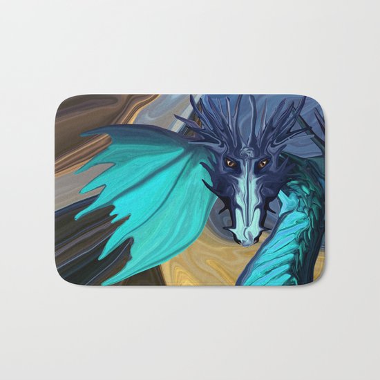 Sapphire Blaze Across the Canyon Bath Mat