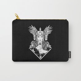Valkyrie with sword norse fighter Carry-All Pouch