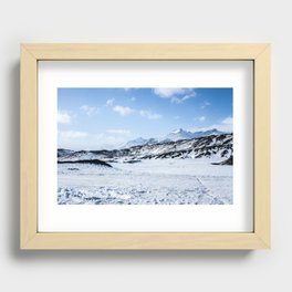 ICELAND Recessed Framed Print