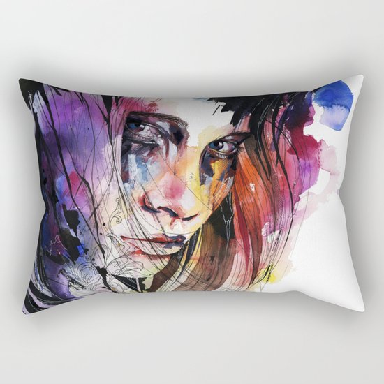 Eyes speak every language there is Rectangular Pillow