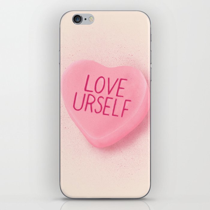 love yourself iPhone Skin