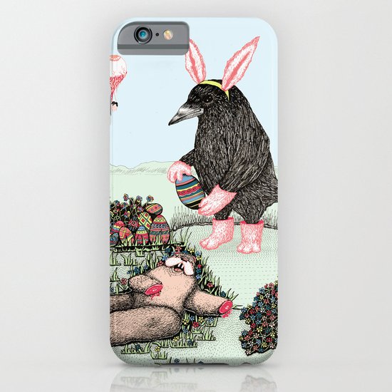 Crow Serie :: Easter Crow iPhone & iPod Case