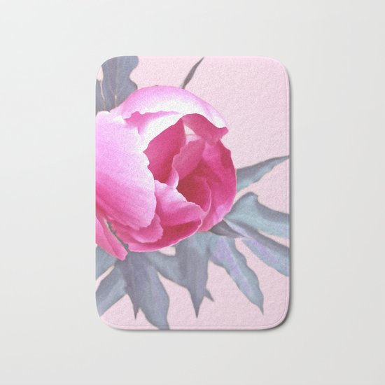 Vintage Flower Bath Mat