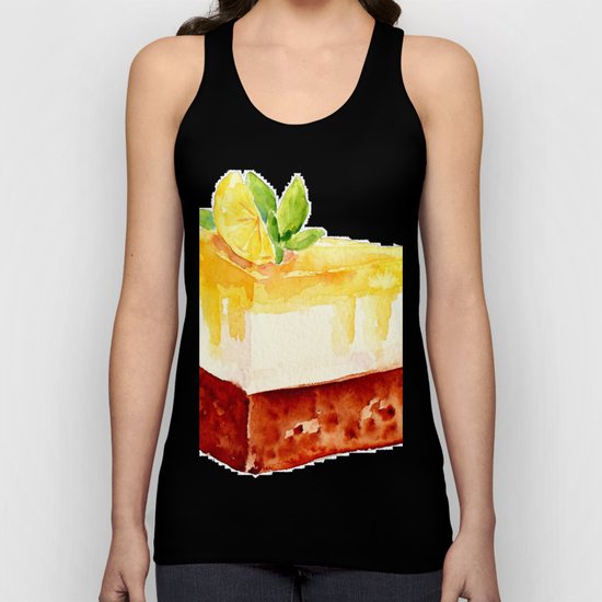 Lemon Cake Unisex Tank Top