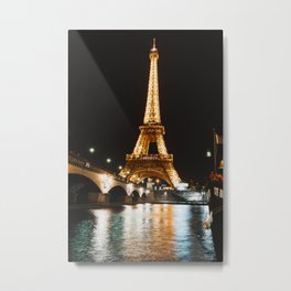 Eiffel Tower, Paris, France. Metal Print | Eeuu, Music, Love, Vintage, Nature, Retro, Usa, Monuments, Explore, Beautiful 
