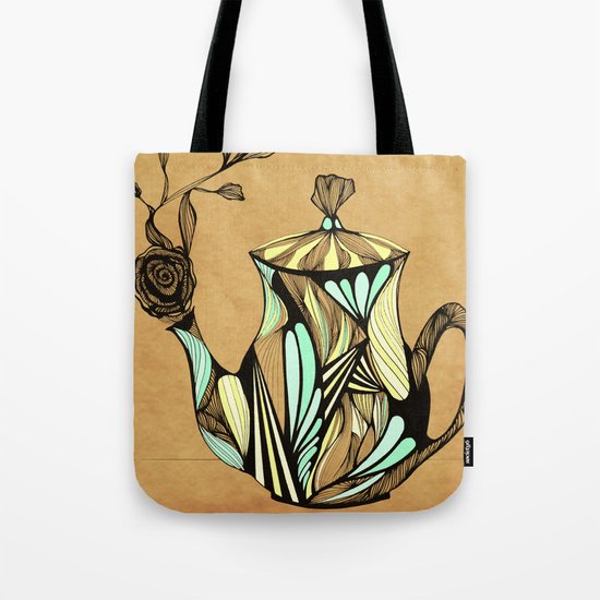 Flower Pot Tote Bag