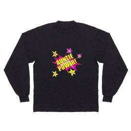Auntie Power Pink Long Sleeve T-shirt