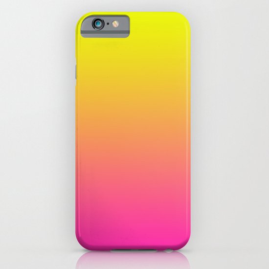 PINK & YELLOW FADE iPhone & iPod Case