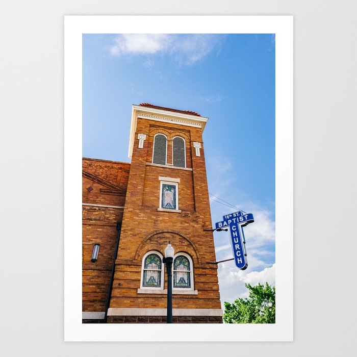 16th Street Baptist Church Art Print by Bethany Young Photography ...