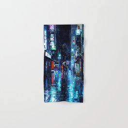 Streets of Neo-Tokyo Hand & Bath Towel