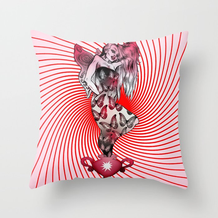 Swinging Pixie Throw Pillow By Petrabrnardic Society6