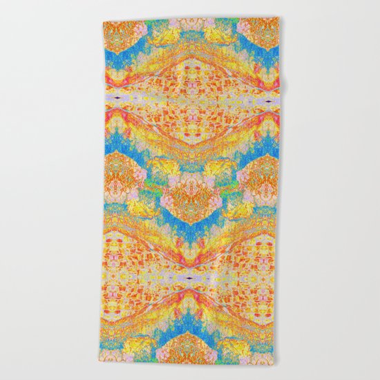 Geometric Pattern 2 Beach Towel