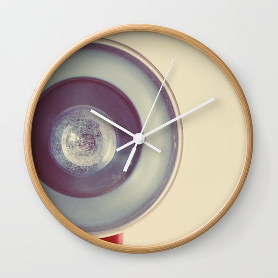 Blue Flash Wall Clock