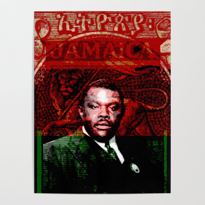 Marcus Garvey Black Nationalist Design Merchandise Poster