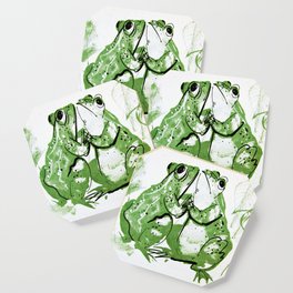 Frogs by Janusz Grabianski Coaster