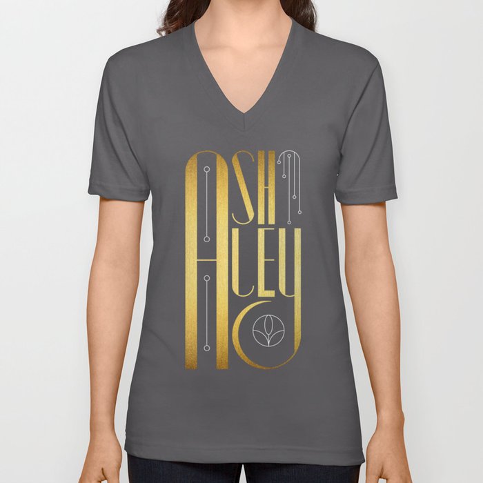 Ashley V Neck T Shirt
