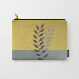 Simply Botanical Gold Grey Green/Blue Carry-All Pouch