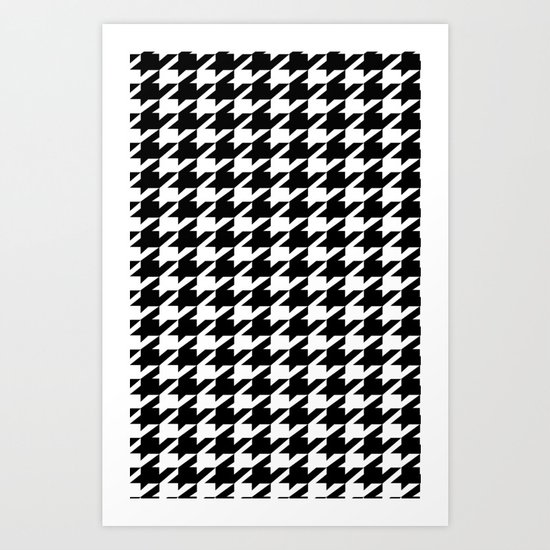 dogstooth Art Print