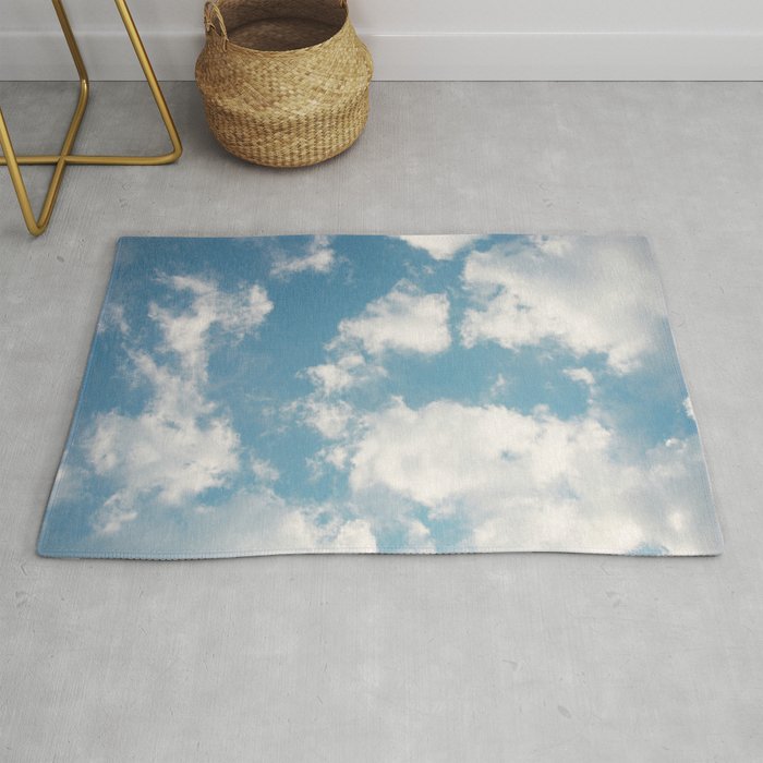 Clouds Rug By Rebekah Joan Society6