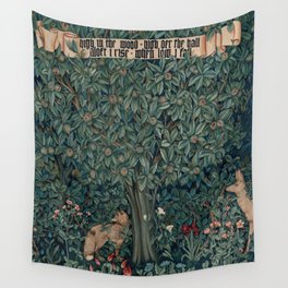 William Morris Greenery Tapestry Pt 2 Wall Tapestry
