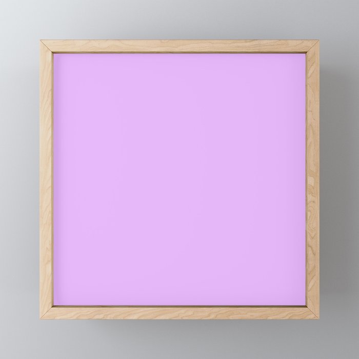 Euphoria Purple Framed Mini Art Print