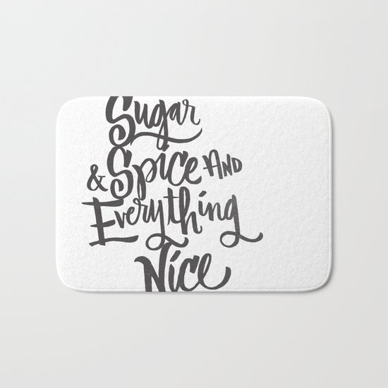 SUGAR & SPICE Bath Mat