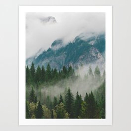 Vancouver Fog Art Print