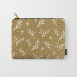Branches - Mustard Carry-All Pouch