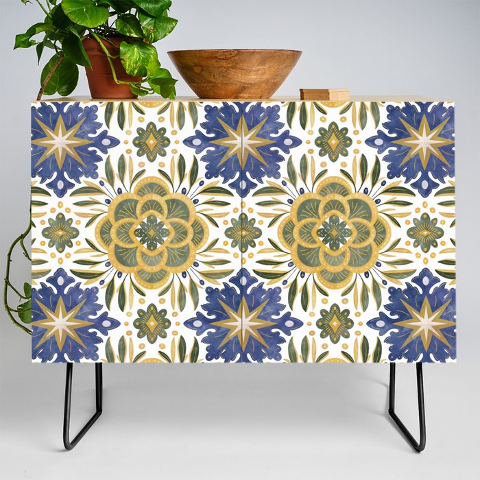 Tile floral nature Modern BY Credenza