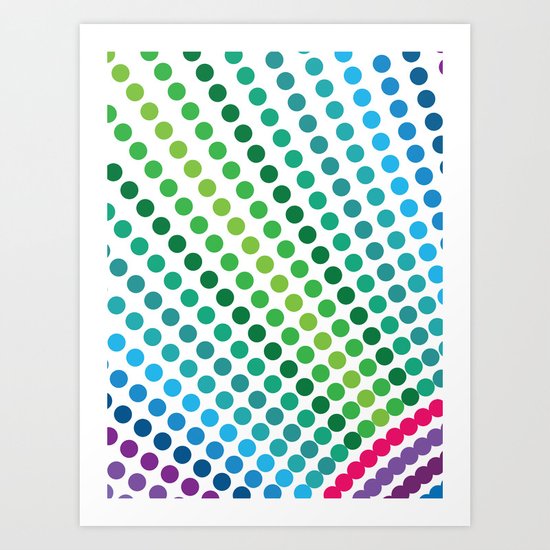 Do dot not only to the end Art Print