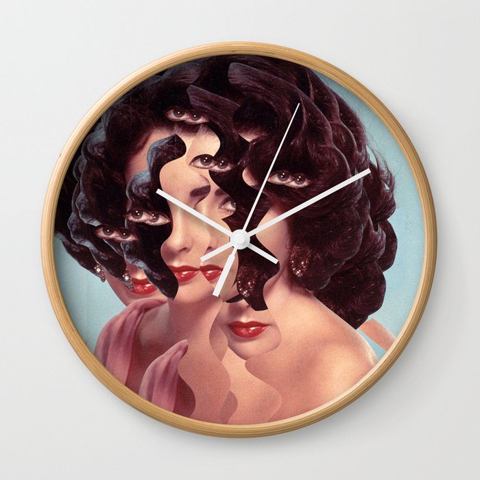 Another Portrait Disaster · Liz 2 Wall Clock