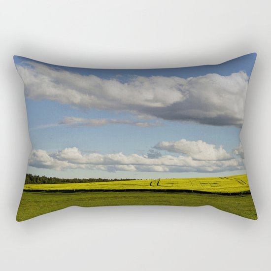Spring-Landscape Rectangular Pillow
