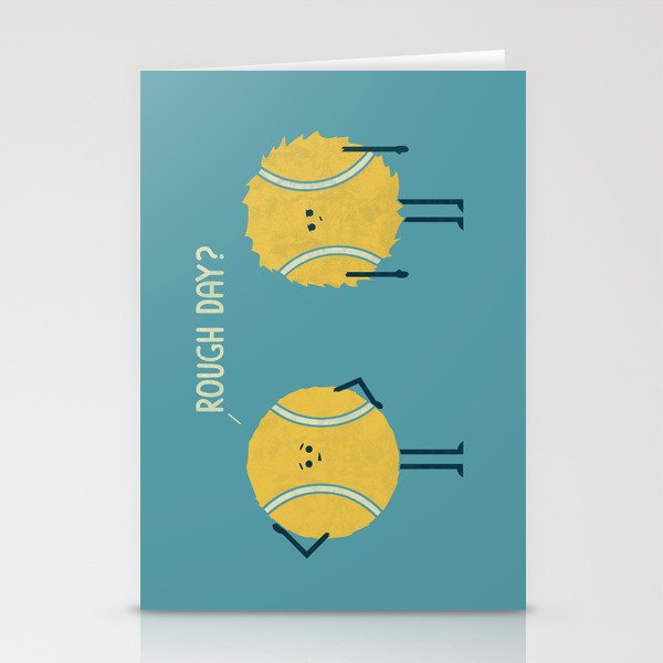 Rough Day Stationery Cards
