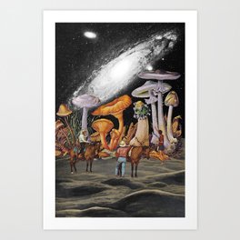 Space Cowboys Art Print