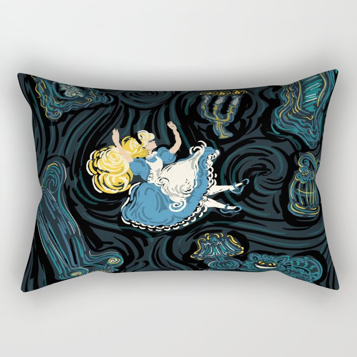 Alice's Fall Rectangular Pillow