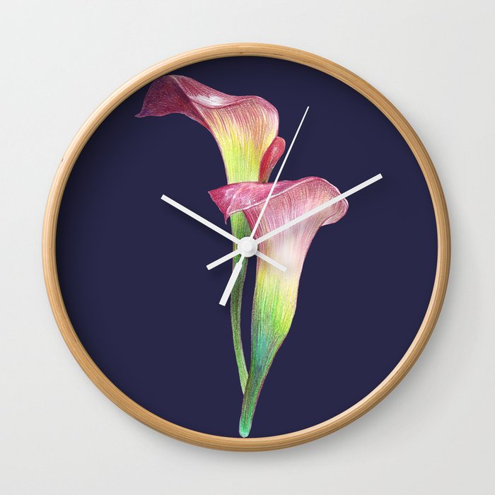 Flower5 Wall Clock