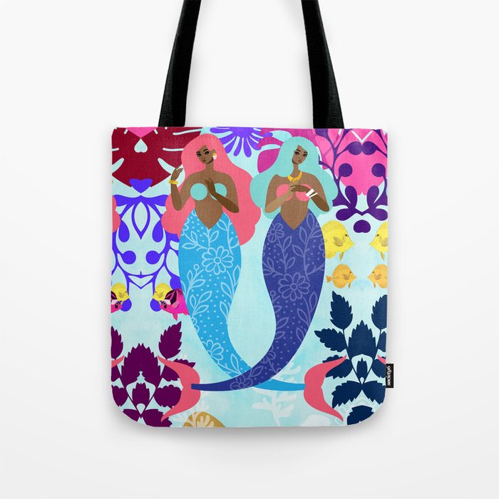 Mermaid Summer Tote Bag