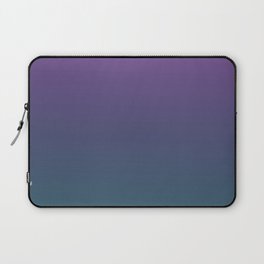 Purple and teal ombre Laptop Sleeve