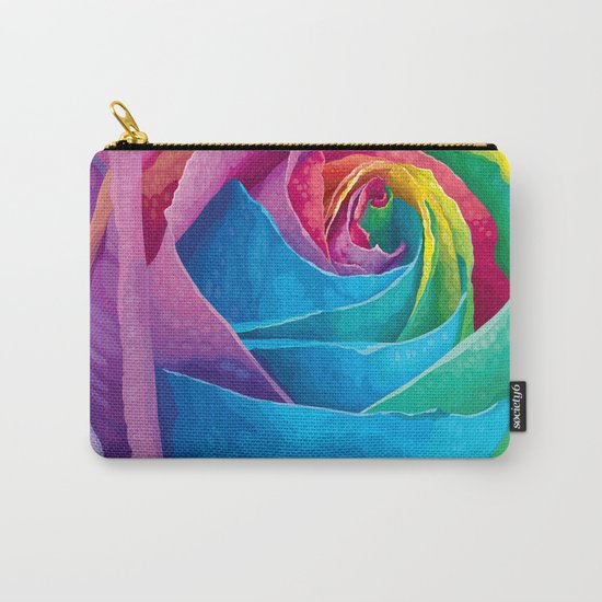 Rose Carry-All Pouch