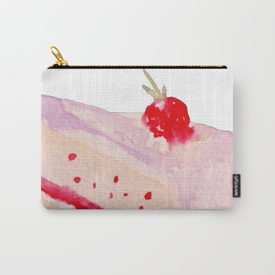 Strawberry Cake Carry-All Pouch