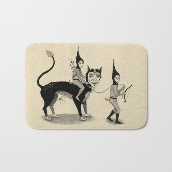 The Capture of the Beast Bath Mat