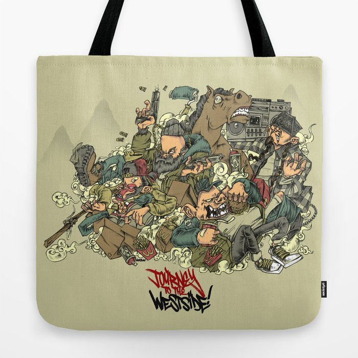 journey to the westside Tote Bag