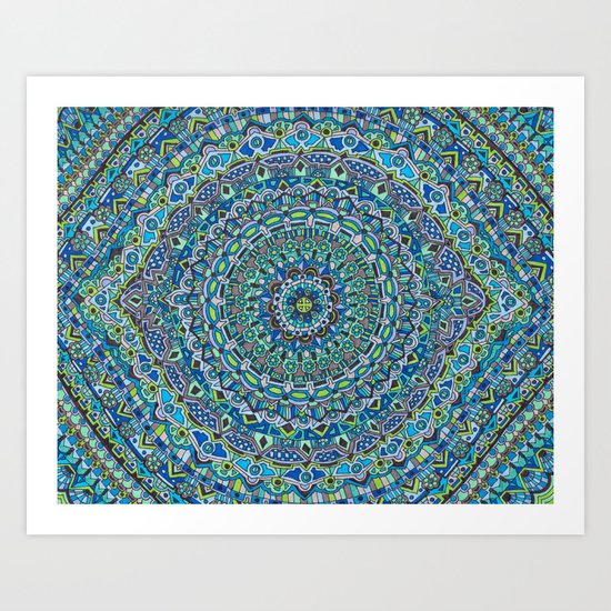 Mandala Art Print