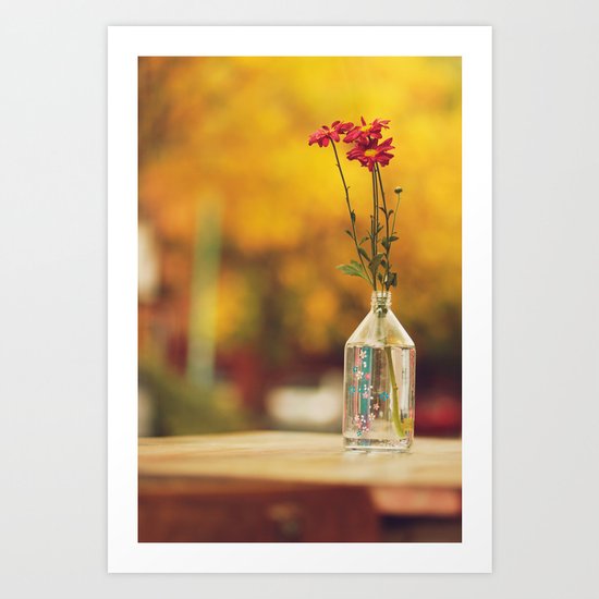 Autumn colors Art Print