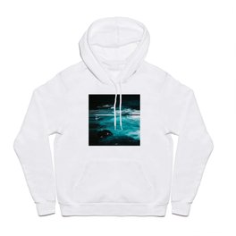 SONIC CREATIONS | Vol. 86 Hoody | Music, Love, Waves, Glitch, Graphicdesign, Distortion, Water, Ocean, Earth, Natural 