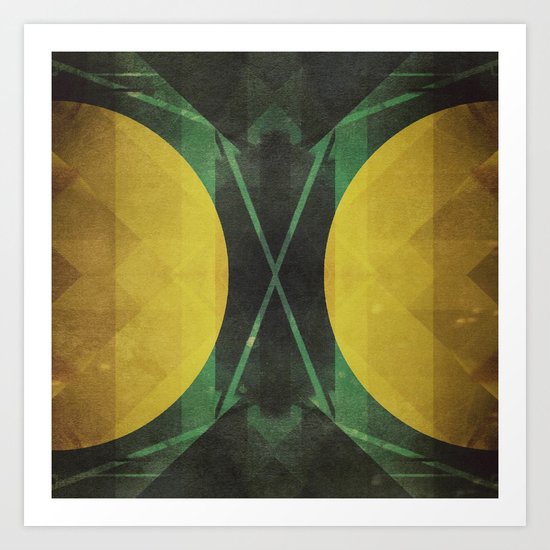 Electro-Magnetic Restraint Art Print
