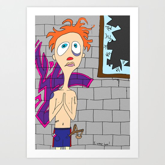 little gansta Art Print
