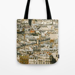 A Mosaic of Apartments in Paris, France. Tote Bag
